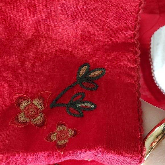 New Johnny Was 100% Linen "Messine" Top sz L - Picture 5 of 9